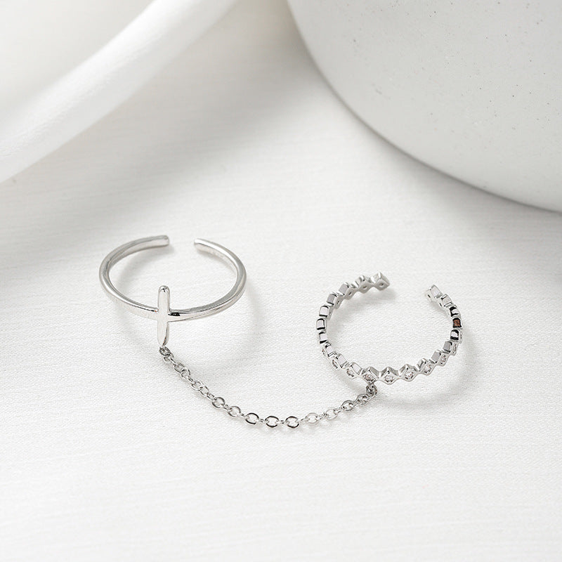 【028】クロス&チェーン コンセプトリング ～アンサンブルデザインのプレミアムニッチジュエリー～