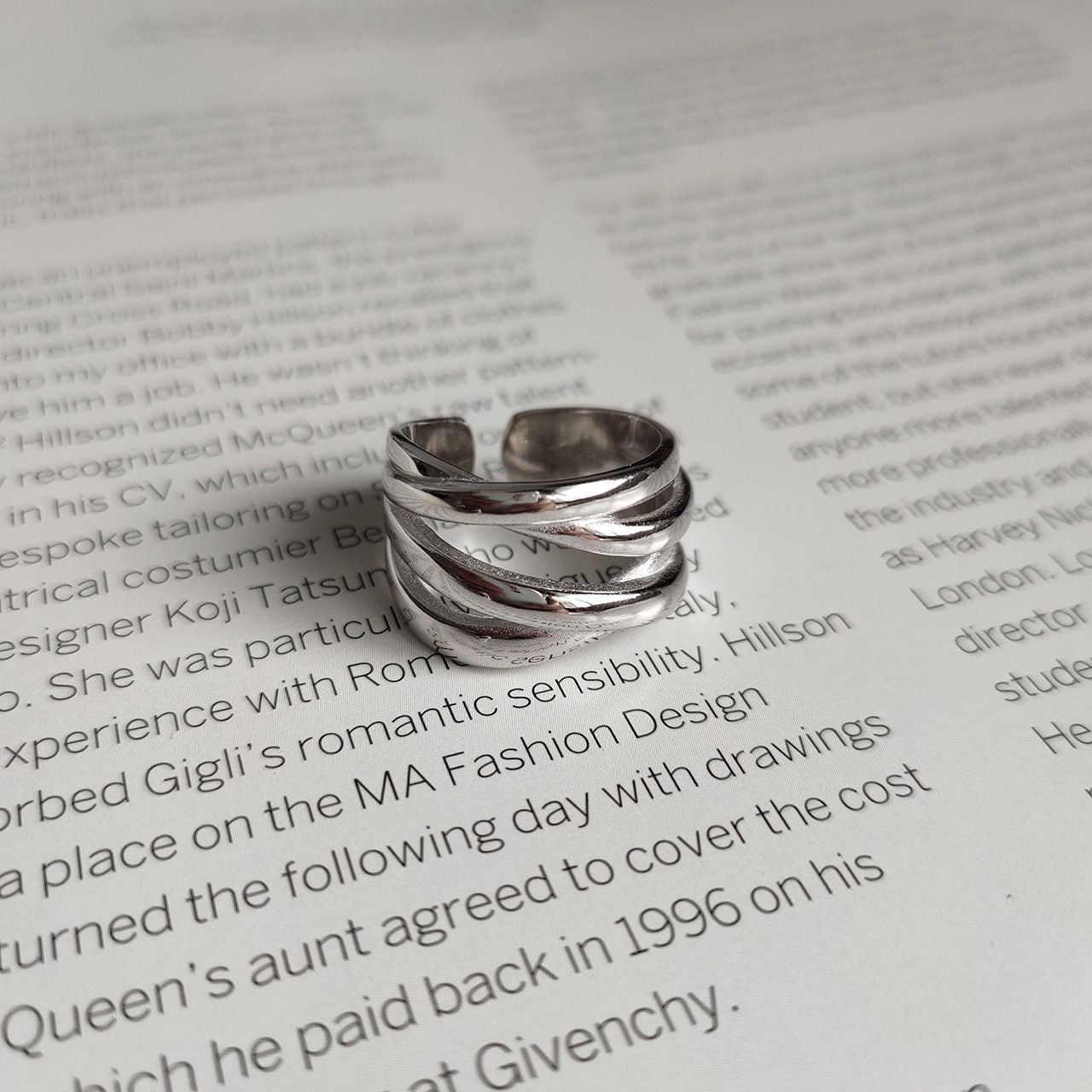 【013】アンティーク調 変色しない ヘビーデューティーリング サイズフリー